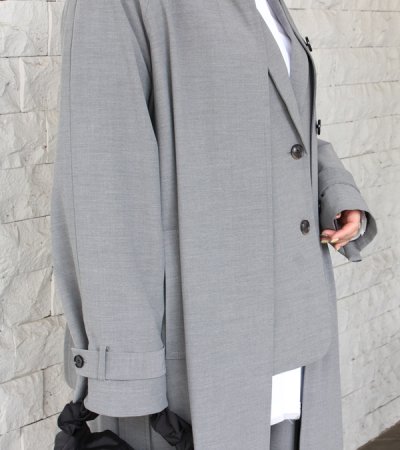 画像6: 20%OFF！ステンカラーラグランコート　Soutiencollar Raglan Coat《セール商品につき返品不可》