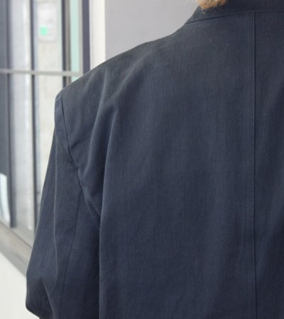 画像6: 20%OFF！カラーレスコットンサテンジャケット　Collarless Cottonsatin Jacket《セール商品につき返品不可》