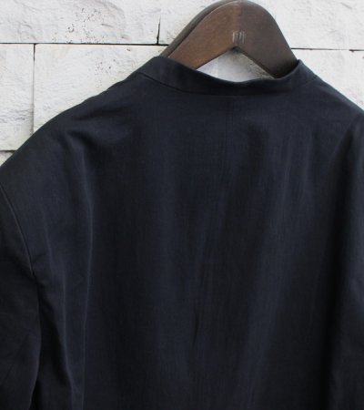 画像16: 20%OFF！カラーレスコットンサテンジャケット　Collarless Cottonsatin Jacket《セール商品につき返品不可》