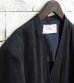 画像13: カラーレスコットンサテンジャケット　Collarless Cottonsatin Jacket