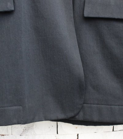 画像15: 20%OFF！カラーレスコットンサテンジャケット　Collarless Cottonsatin Jacket《セール商品につき返品不可》