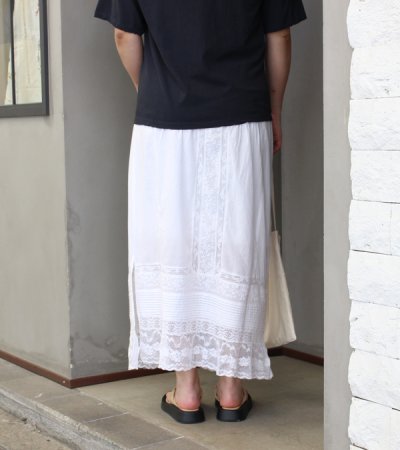 画像4: 20%OFF！タックレーススカート　Tuck Lace Skirt《セール商品につき返品不可》