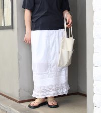 タックレーススカート　Tuck Lace Skirt　