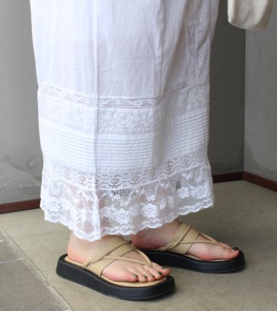 画像6: 20%OFF！タックレーススカート　Tuck Lace Skirt《セール商品につき返品不可》