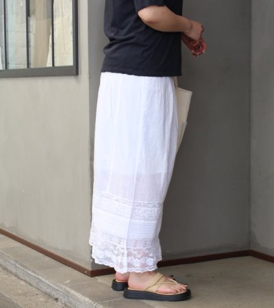 画像3: 20%OFF！タックレーススカート　Tuck Lace Skirt《セール商品につき返品不可》