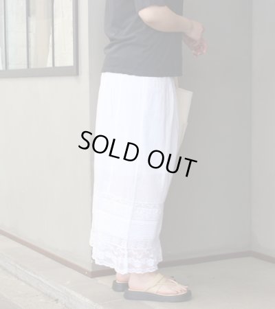 画像3: 20%OFF！タックレーススカート　Tuck Lace Skirt《セール商品につき返品不可》