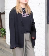サテンオーバージャケット　Satin Over Jacket