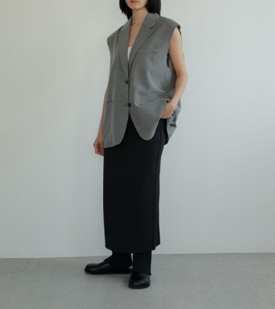 画像2: ミックスニットスカートパンツ　Mixknit Skirt Pants
