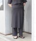 画像21: レイヤードカットパンツ　Layered Cut Pants