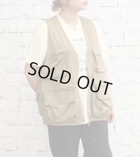 ナイロンポケットベスト　Nylon Pocket Vest