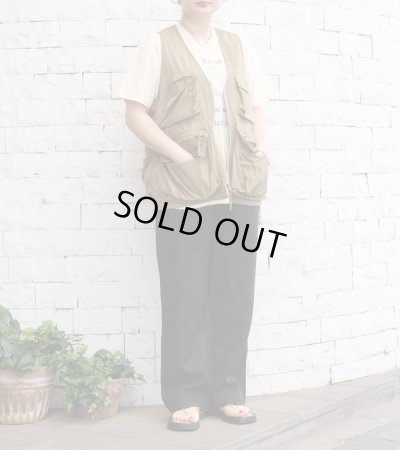 画像2: ナイロンポケットベスト　Nylon Pocket Vest