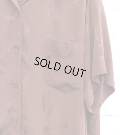 画像27: スワロウサテンシャツ　Swallow Satin Shirts