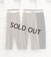 ツイルワイドトラウザーズ　Twill Wide Trousers