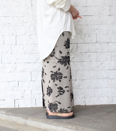 画像3: 20%OFF！ボタニカルニットスカート　Botanical Knit Skirt《セール商品につき返品不可》