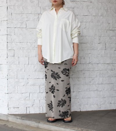画像2: ボタニカルニットスカート　Botanical Knit Skirt