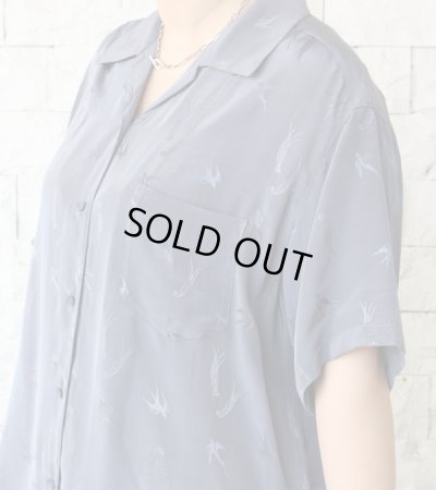 画像23: スワロウサテンシャツ　Swallow Satin Shirts
