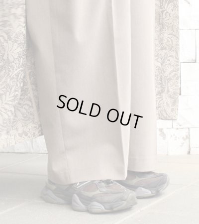 画像25: ツイルワイドトラウザーズ　Twill Wide Trousers