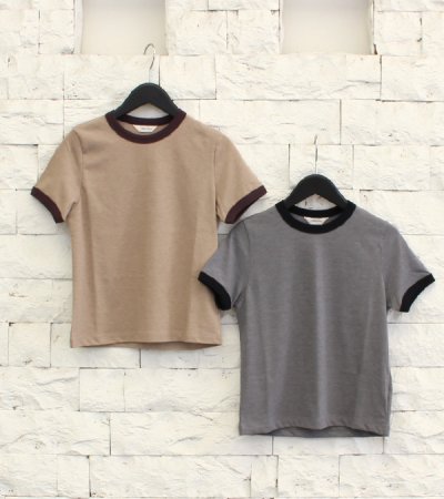 画像1: コンパクトリンガーティー　Compact Ringer Tee
