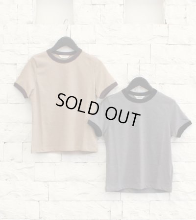 画像1: コンパクトリンガーティー　Compact Ringer Tee