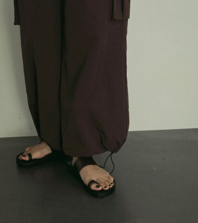 画像2: エコレザーベルトサンダル　Ecoleather Belt Sandals