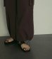 画像2: エコレザーベルトサンダル　Ecoleather Belt Sandals (2)