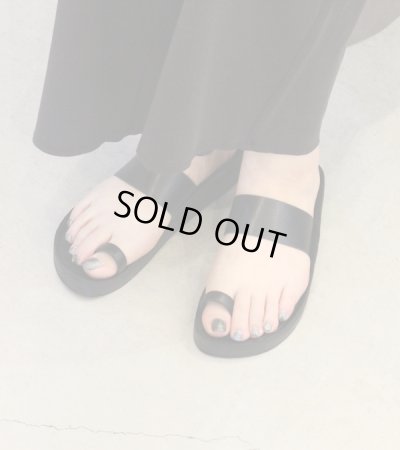 画像2: エコレザーベルトサンダル　Ecoleather Belt Sandals