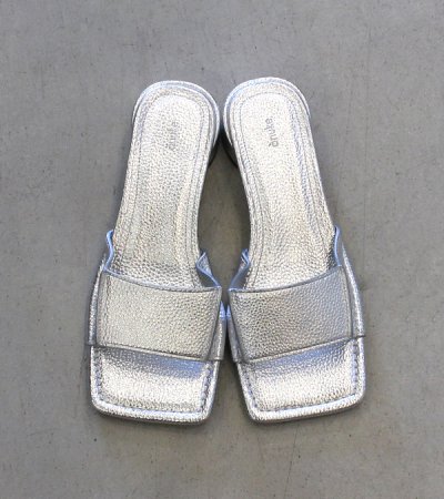 画像2: スクエアエコレザーサンダル　Square Ecoleather Sandals