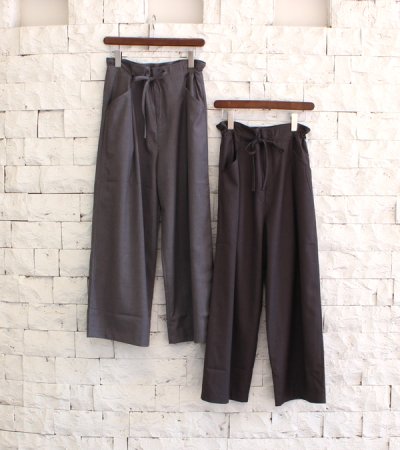 画像1: ドローストリングウォーターリペレントパンツ　Drawstring Waterrepellent Pants