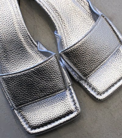 画像6: スクエアエコレザーサンダル　Square Ecoleather Sandals