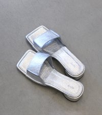 スクエアエコレザーサンダル　Square Ecoleather Sandals