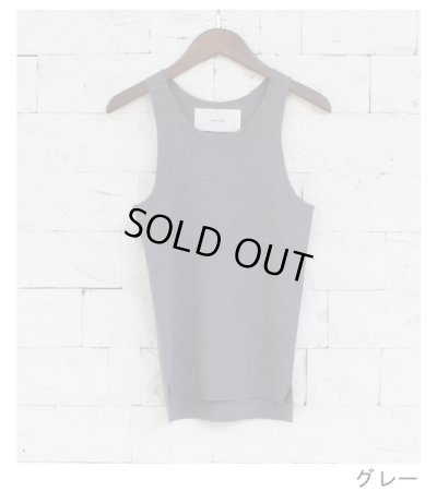 画像13: ハイゲージニットタンクトップ　Highgauge Knit Tanktop