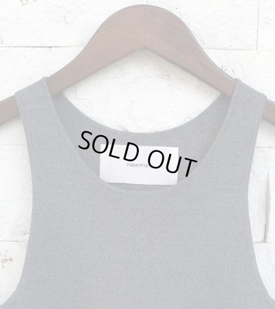 画像2: ハイゲージニットタンクトップ　Highgauge Knit Tanktop