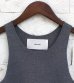 画像2: ハイゲージニットタンクトップ　Highgauge Knit Tanktop (2)