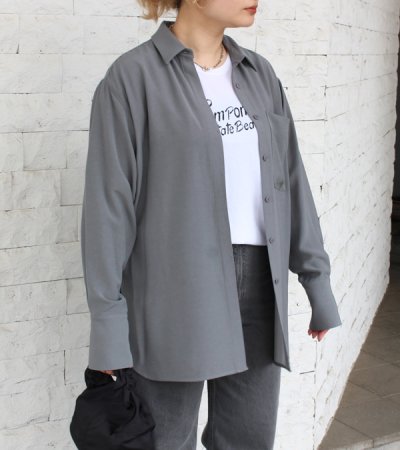 画像2: バックサテンポケットシャツ　Backsatin Pocket Shirts