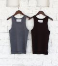 ハイゲージニットタンクトップ　Highgauge Knit Tanktop