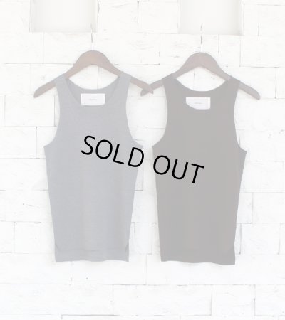 画像1: ハイゲージニットタンクトップ　Highgauge Knit Tanktop
