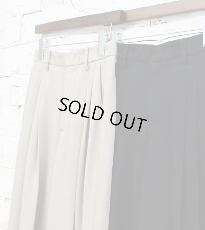 画像12: タックワイドトラウザーズ　Tuck Wide Trousers