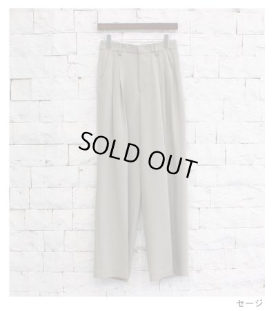 画像18: タックワイドトラウザーズ　Tuck Wide Trousers