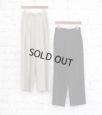 画像1: タックワイドトラウザーズ　Tuck Wide Trousers