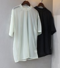 20%OFF！ハーフスリーブシアーティーシャツ　Halfsleeve Sheer T-shirts《セール商品につき返品不可》
