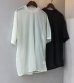 画像1: ハーフスリーブシアーティーシャツ　Halfsleeve Sheer T-shirts (1)