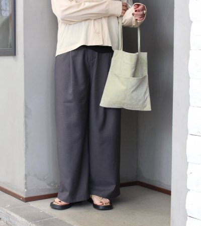 画像2: ドローストリングウォーターリペレントパンツ　Drawstring Waterrepellent Pants