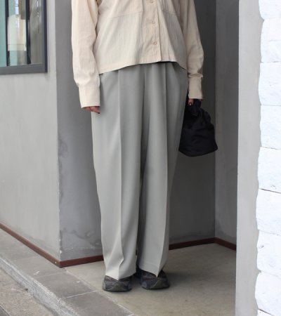 画像2: タックワイドトラウザーズ　Tuck Wide Trousers
