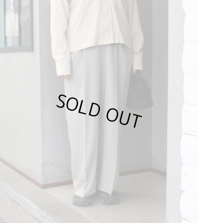 画像2: タックワイドトラウザーズ　Tuck Wide Trousers