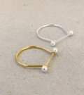 スキニーパールリング　Skinny Pearl Ring