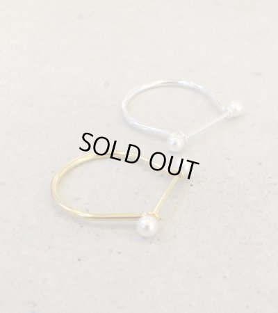 画像1: スキニーパールリング　Skinny Pearl Ring