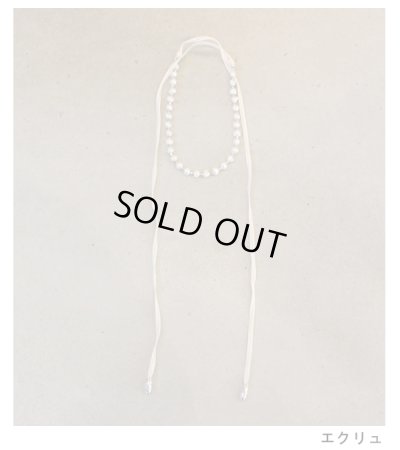 画像27: パールリボンチョーカー　Pearl Ribbon Choker