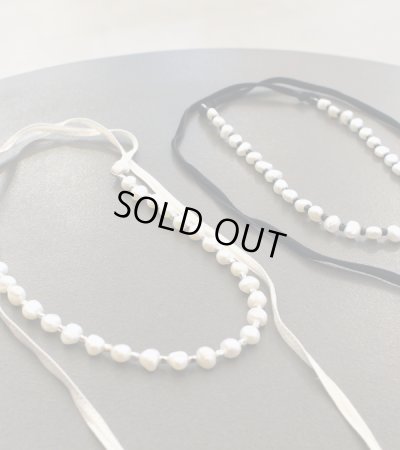画像23: パールリボンチョーカー　Pearl Ribbon Choker