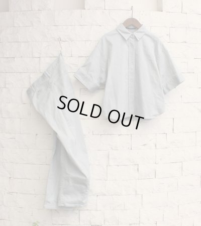 画像24: ダスティーダイデニムハーフスリーブシャツ