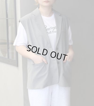 画像1: 20%OFF!カットオフオーバーベスト Cutoff Over Vest《セール商品につき返品不可》